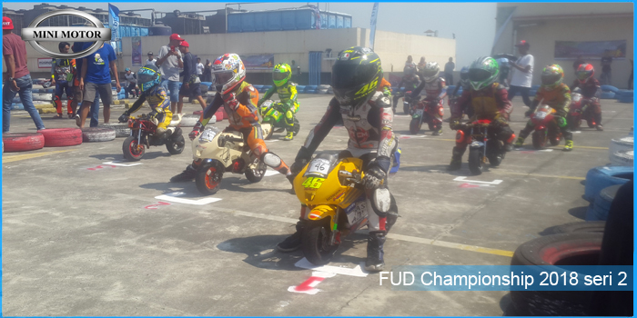 Hasil Balap Mini Motor FUD Championship 2018 seri 2