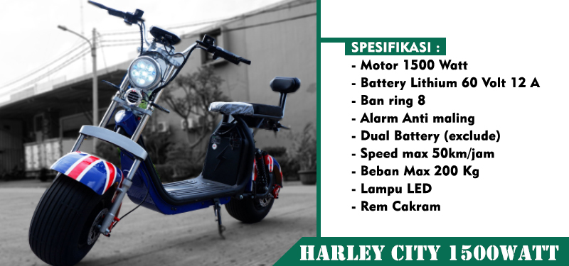 Molis Harley city 1500watt